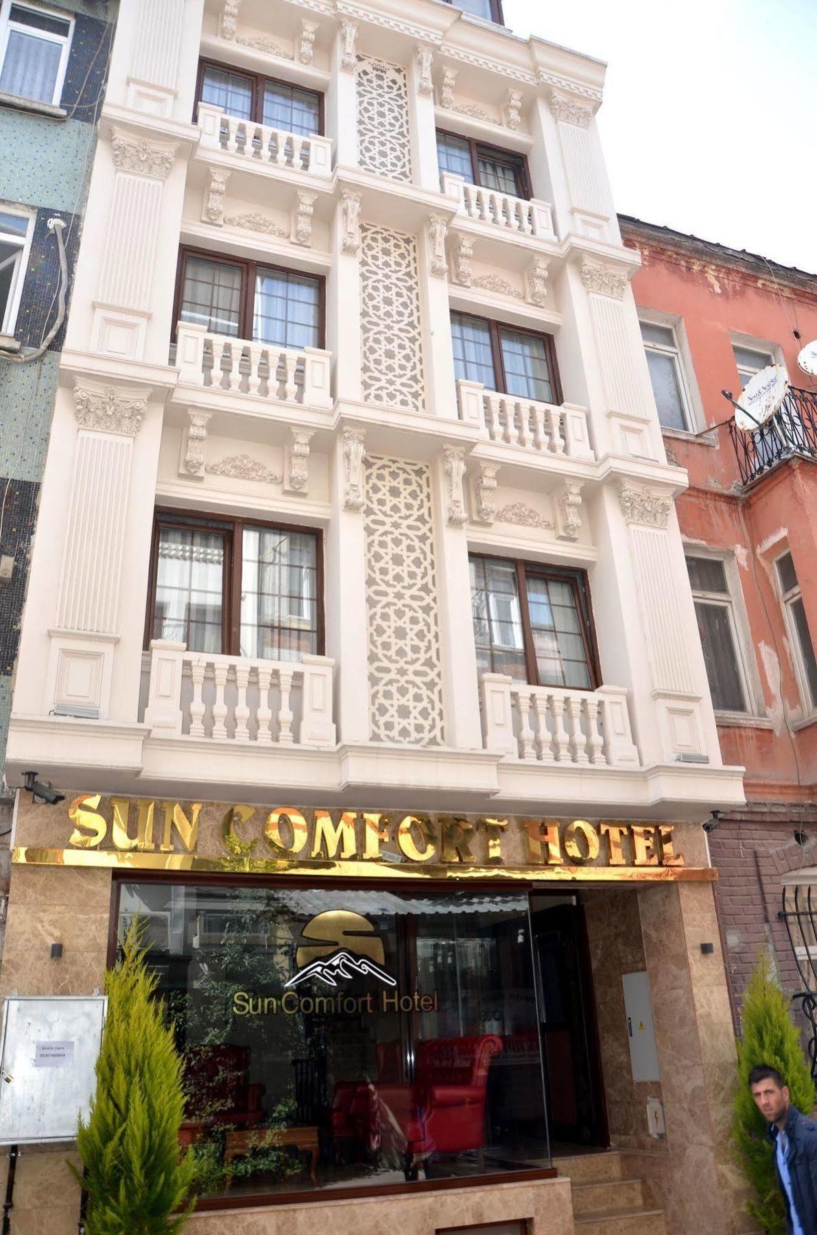 Sun Comfort Hotel Istanbul Bagian luar foto